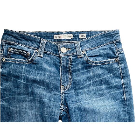 Buckle BKE Payton Women's Medium Wash Boot Cut Stretch Denim Jeans 28S 28x29.5 - Picture 5 of 12